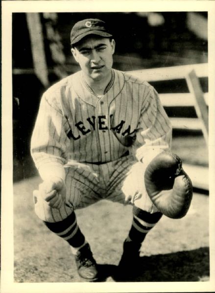 1931 Moe Berg Cleveland Indians "The Sporting News Collection Archives" Original 5" x 6.5" Photo (Sporting News Collection Hologram/MEARS Photo LOA)