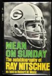Ray Nitschke (and Robert W. Wells) Signed "Mean on a Sunday" Book - JSA