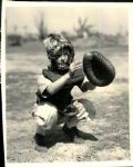 1934 Mickey Cochrane Junior Detroit Tigers "The Sporting News Collection Archives" Original 8" x 10" Photo (Sporting News Collection Hologram/MEARS Photo LOA)