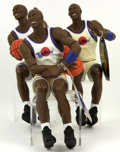 1996 Michael Jordan Space Jam Action Figures - Lot of 3