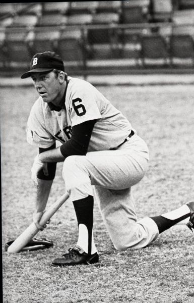 1969 Al Kaline Detroit Tigers "The Sporting News" Original 2" x 3.25" Black And White Negative (The Sporting News Collection/MEARS Auction LOA) 