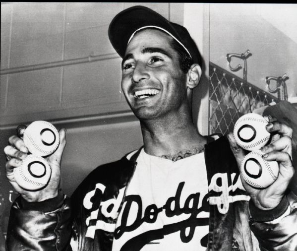 1965 Sandy Koufax Los Angeles Dodgers "The Sporting News" Original 3" x 3.5" Black And White Negative (The Sporting News Collection/MEARS Auction LOA) 