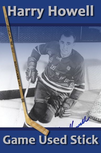 1970s Harry Howell Signed Game Model Northland Hockey Stick - HOF - (MEARS Auction LOA)