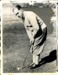 1935 Bobby Jones "The Sporting News Collection Archives" Original Photo (Sporting News Collection Hologram/MEARS Photo LOA)