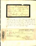 1861 General Winfield Scott Signed Envelope and Dept. of Virginia Visitors Pass