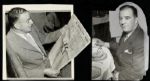 1920-59 Commissioners of Baseball and League Presidents The Sporting News Collection Archives Original Photos (Sporting News Collection Hologram/MEARS Photo LOA) - Lot of