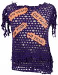 Early '90s WWF Randy Macho Man Savage Match Worn Signed  Costume - MEARS 