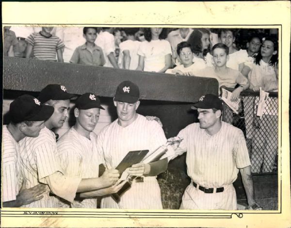 1930s Kansas City Blues "The Sporting News Collection Archives" Original Photo (Sporting News Collection Hologram/MEARS Photo LOA)