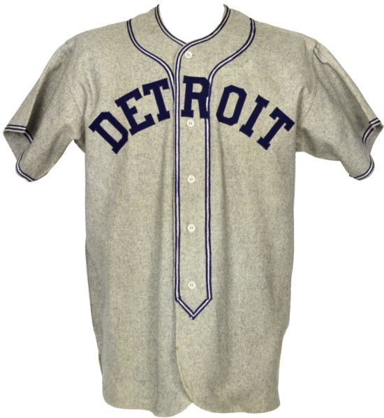 1946-51 Detroit Tigers Salesman Sample Road Jersey - (MEARS A10)