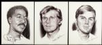 1968 Tom Seaver Bud Harrelson & Cleon Jones New York Mets Portraits - In Original Packaging