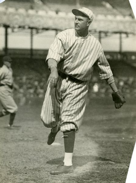 1918 Fred Toney New York Giants Charles Conlon "TSN Collection Archives" Original 7" x 9.5" Generation 1 Photo (Sporting News Collection Hologram/MEARS Photo LOA)