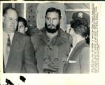 1960-79 Fidel Castro The Chicago Sun Times Archives Orignal Photos (Chicago Sun Times Hologram/MEARS Photo LOA) - Lot of 2