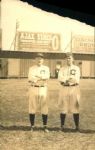 1915 Terry Turner Bill Rodgers Cleveland Indians "The Sporting News Collection Archives" Original Photo (Sporting News Collection Hologram/MEARS Photo LOA)