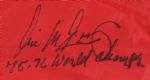 1975-76 Will McEnaney Cincinnati Reds Game Worn  Bull Pen Parka - MEARS 