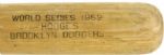 1952 Gil Hodges H&B Louisville Slugger Professional Model Game Used  Brooklyn Dodgers  World Series Bat (A10)