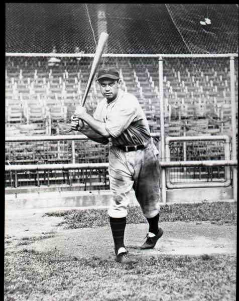 1933-36 Bill Terry New York Giants "The Sporting News" Original 2" x 2.5" Black And White Negative (The Sporting News Collection/MEARS Auction LOA) 