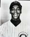 1960 Ernie Banks Chicago Cubs "The Sporting News" Original 3" x 3.75" Black And White Negative (The Sporting News Collection/MEARS Auction LOA) 