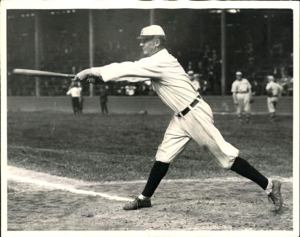 1907-09 Claude Rossman Detroit Tigers "The Sporting News Collection Archives" Original Photo (Sporting News Collection Hologram/MEARS Photo LOA)