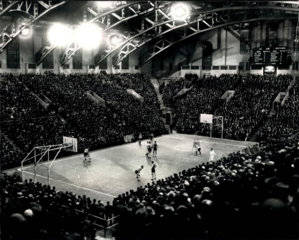 1927-90 College Basketball: Then and Now "TSN Collection Archives" Original Photo (Sporting News Collection Hologram/MEARS Photo LOA) - Lot of 2