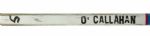 1982-87 Jack O'Callahan Chicago Black Hawks Game Used Canadien 6001 Hockey Stick - Team USA Miracle on Ice Member (MEARS Auction LOA)