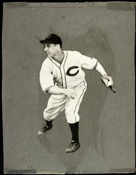 1936 Bob Feller Cleveland Indians "The Sporting News Collection Archives" Original 7.5" x 10" Photo (Sporting News Collection Hologram/MEARS Photo LOA)