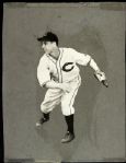 1936 Bob Feller Cleveland Indians "The Sporting News Collection Archives" Original 7.5" x 10" Photo (Sporting News Collection Hologram/MEARS Photo LOA)