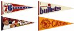 1970-80s Collection of Pennants & Mini-Pennants