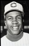 1963 Frank Robinson Cincinnati Reds "The Sporting News" Original 2" x 3.25" Black And White Negative (The Sporting News Collection/MEARS Auction LOA) 