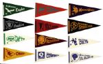 1970-80s Collection of Pennants & Mini-Pennants