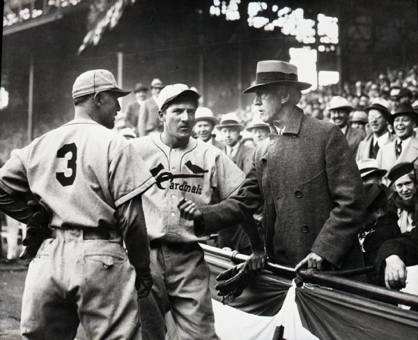 1930-34 First MLB Commissioner Judge Kenesaw Mountain Landis  "The Sporting News" Original 3.25" x 4" Black And White Negative (The Sporting News Collection/MEARS Auction LOA) 