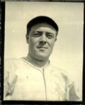 1916 George Burns New York Giants "Detroit News Archives" Original 4" x 5" Photo (Detroit News Pre1918 Label/MEARS Photo LOA)