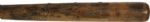 1917-21 Oil Tempered H&B Louisville Slugger Dead Ball Era Side Written Game Used Bat (MEARS Auction LOA) 