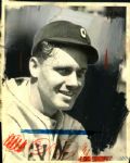 1929 Wes Ferrell Cleveland Indians "The Sporting News Collection Archives" Original 8" x 10" Photo (Sporting News Collection Hologram/MEARS Photo LOA)