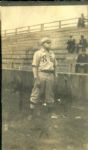 1909-11 circa Paddy Baumann New Bedford Whalers (Detroit Tigers) "Detroit News Archives" Original 3" x 5" Photo (Detroit News Pre1918 Label/MEARS Photo LOA)