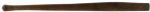 1850's Flat Sided Baseball Bat - An Excellent Example of the Earliest Style of American Baseball Bat Known (MEARS Auction LOA)