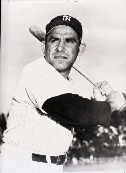 1959 Yogi Berra New York Yankees "The Sporting News" Original 3" x 4" Black And White Negative (The Sporting News Collection/MEARS Auction LOA) 