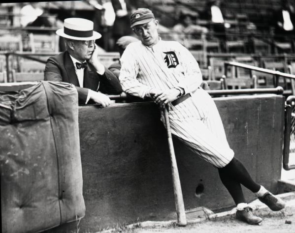 1921 Ty Cobb Detroit Tigers "The Sporting News" Original 3" x 4" Black And White Negative (The Sporting News Collection/MEARS Auction LOA) 