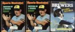 1980s Milwaukee Brewers Yearbook & Publications - Lot of 13