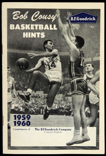 1959-60 Bob Cousy Boston Celtics Basketball Hints Booklet