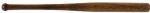 1910-20 Era Draper Maynard Semi Mushroom (Acorn) Dead Ball Era Lucky Dog Baseball Bat (MEARS Auction LOA)
