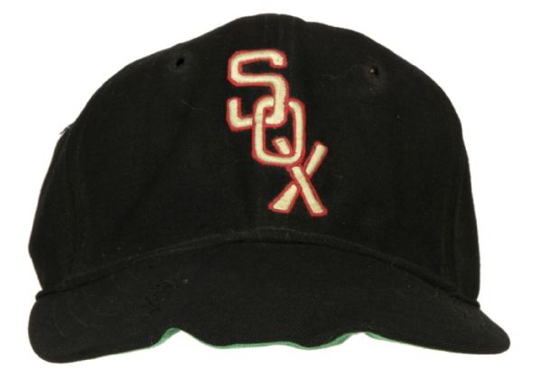 1951-55 Chicago White Sox Game Worn Cap (MEARS Auction LOA)
