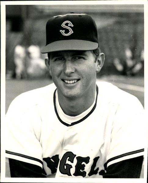 1965 Ed Sukla Seattle Angels PCL "The Sporting News Collection Archives" Original Photo (Sporting News Collection Hologram/MEARS Photo LOA)