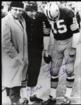 1965 Bart Starr & Zeke Bratkowski Green Bay Packers Signed 16" x 20" Photo - JSA