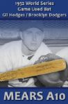 1952 Gil Hodges H&B Louisville Slugger Professional Model Game Used  Brooklyn Dodgers  World Series Bat (A10)