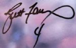 1997 Brett Favre Green Bay Packers Signed Heart of Gold II Print 43/804 - JSA 