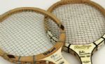 1970s Chris Evert & John Newcombe Tennis Rackets 