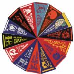 1970-80s Collection of Pennants & Mini-Pennants