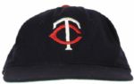 1981 Tim Corcoran Minnesota Twins Game Worn Cap (MEARS Auction LOA)