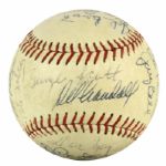 1970s Milwaukee Brewers Team-Signed Baseball - Lot of 2 Both With Harvey Kuenn - JSA 