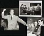 1920-59 Commissioners of Baseball and League Presidents The Sporting News Collection Archives Original Photos (Sporting News Collection Hologram/MEARS Photo LOA) - Lot of